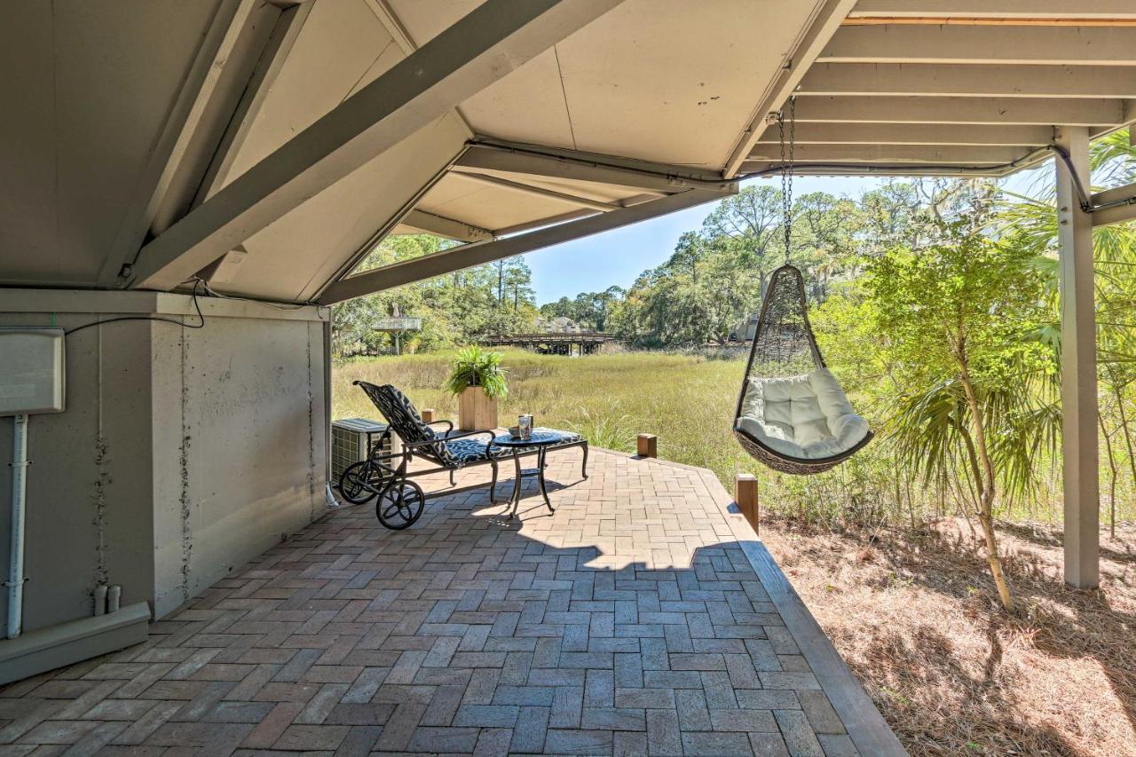 Airy Treehouse With Bikes Walk To Harbour Town! Villa Hilton Head Island Exteriör bild