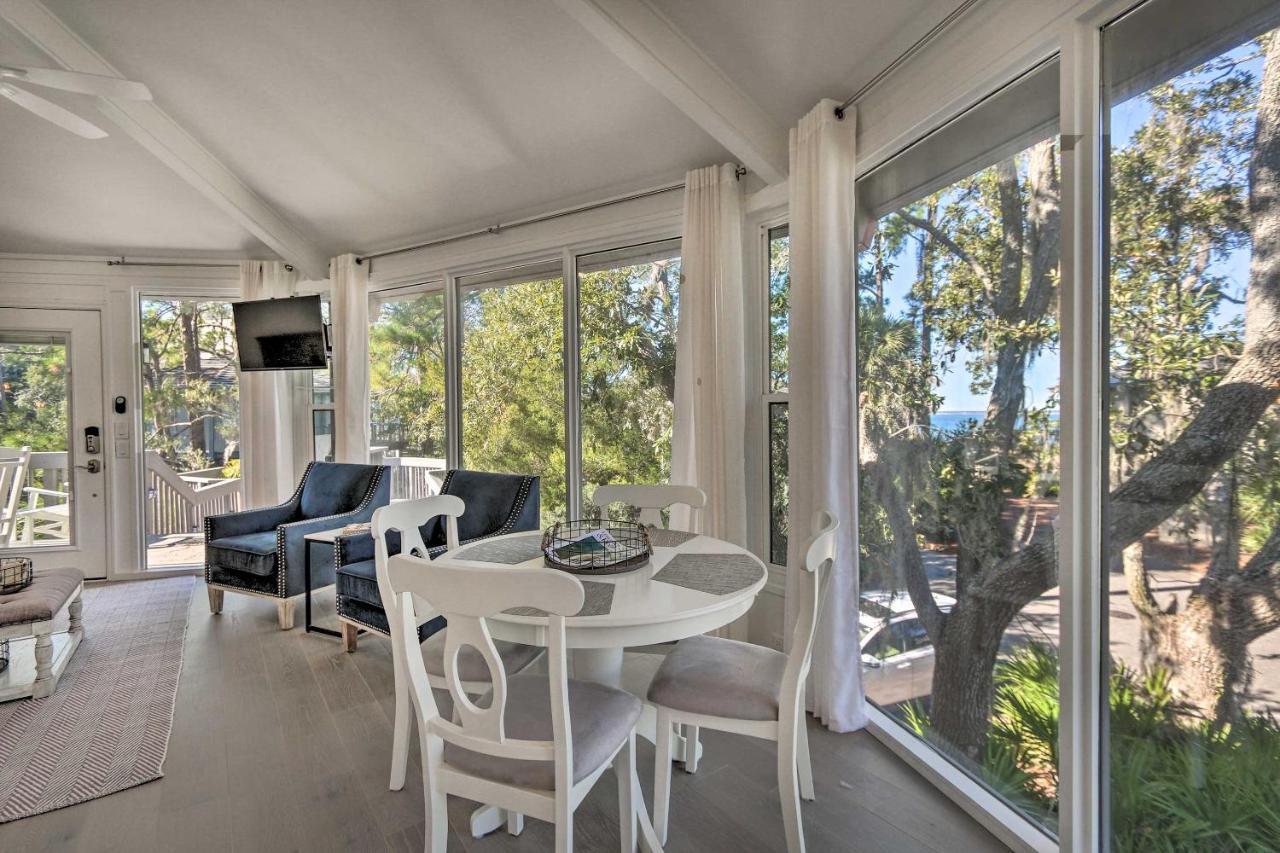 Airy Treehouse With Bikes Walk To Harbour Town! Villa Hilton Head Island Exteriör bild