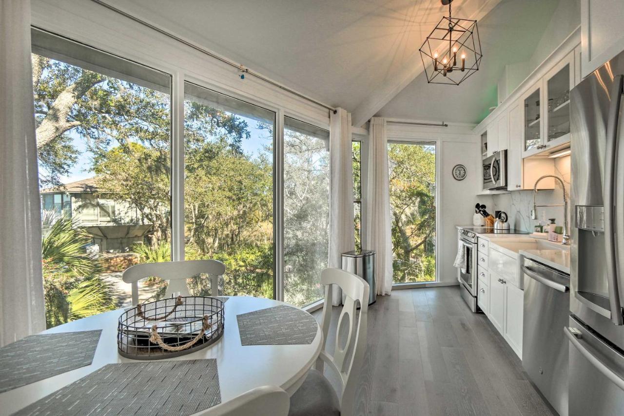 Airy Treehouse With Bikes Walk To Harbour Town! Villa Hilton Head Island Exteriör bild