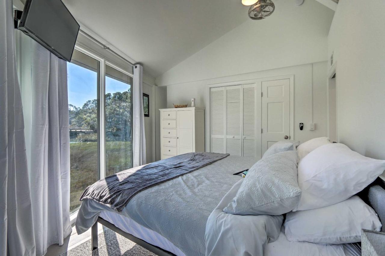 Airy Treehouse With Bikes Walk To Harbour Town! Villa Hilton Head Island Exteriör bild